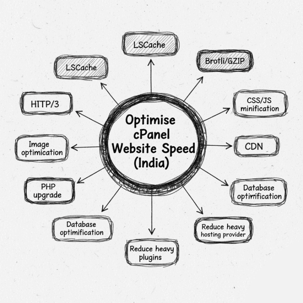 10 Best Practices for cPanel Website Speed Optimisation in India