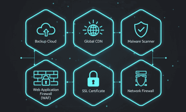 cPanel Add-Ons Security Grid