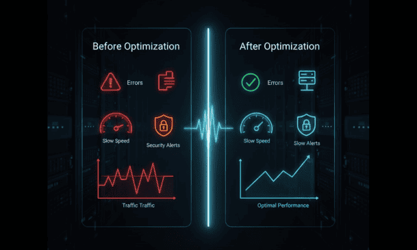 Common cPanel hosting mistakes and how Cyberin helps solve performance and security issues.