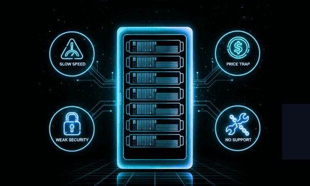 web hosting mistakes