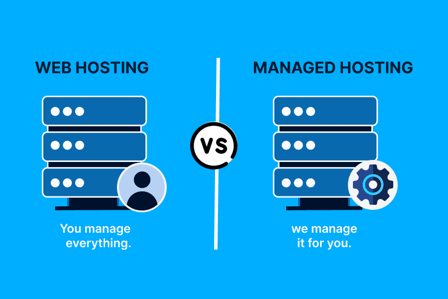 Web Hosting vs Managed Hosting: What’s the Difference?