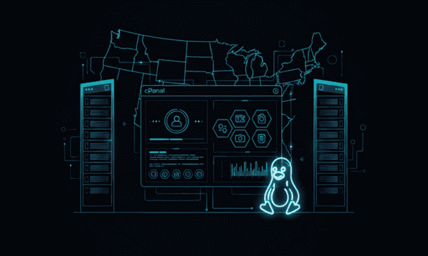 Linux cPanel hosting servers in the USA