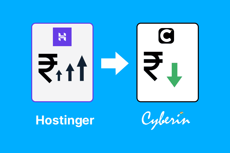 Tired of High Hosting Renewal Charges? Switch from Hostinger to Cyberin
