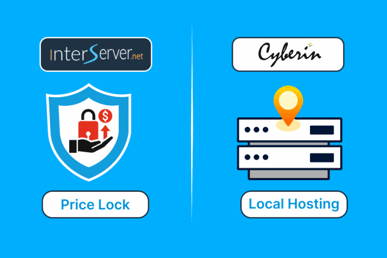 InterServer vs Cyberin: Price Lock vs Local Hosting