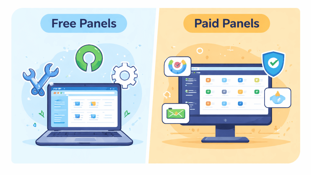 Free vs Paid Hosting Panels: Are Premium Panels Worth It?
