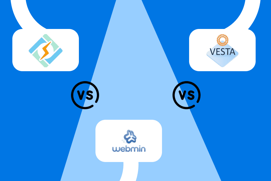 CyberPanel vs Webmin vs VestaCP: Free Panels Compared