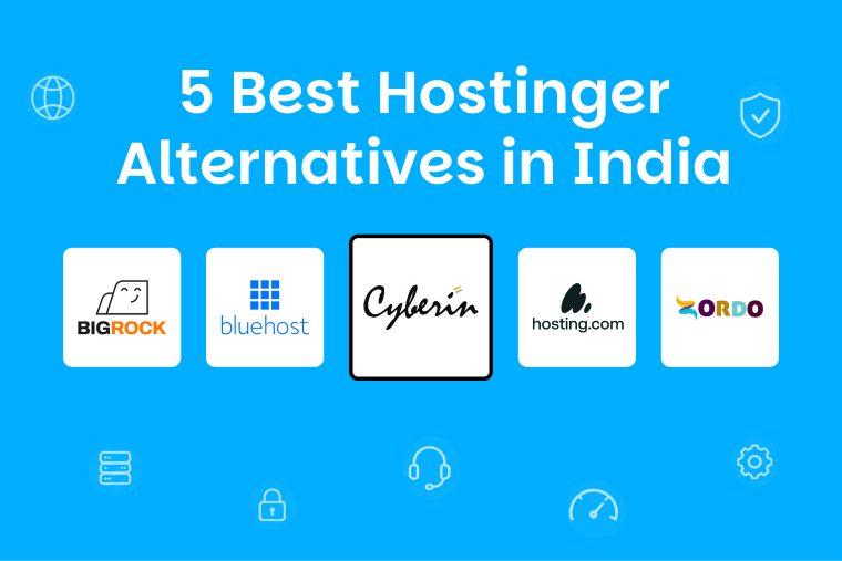 Top 5 Web Hosting Providers Better Than Hostinger in India