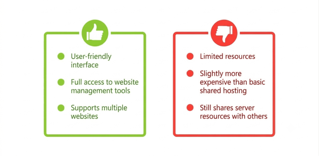cPanel Hosting pros and cons